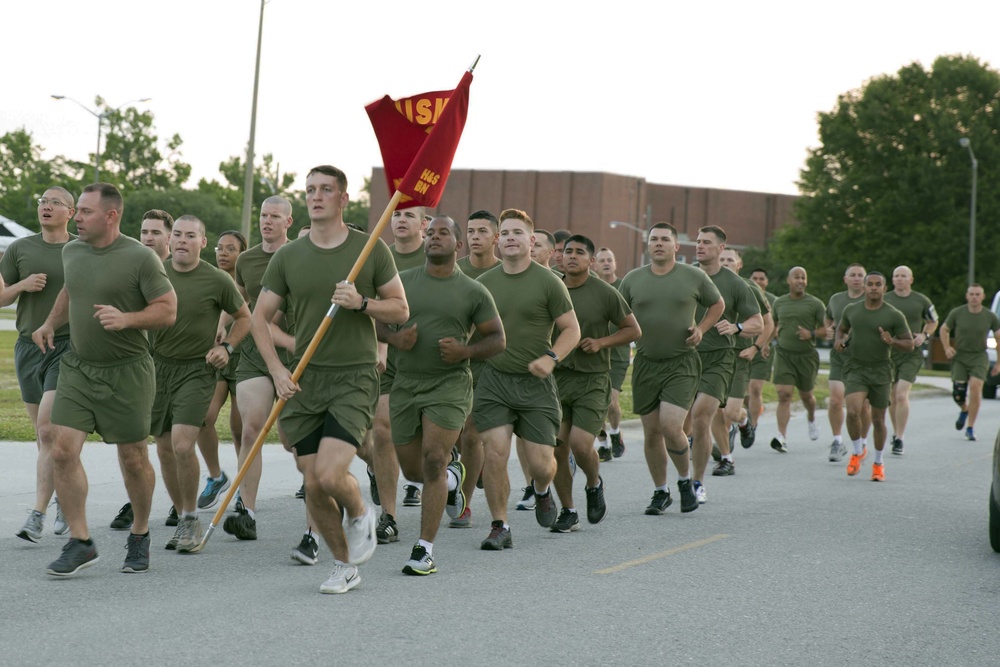 Headquarters and Support Battalion Run