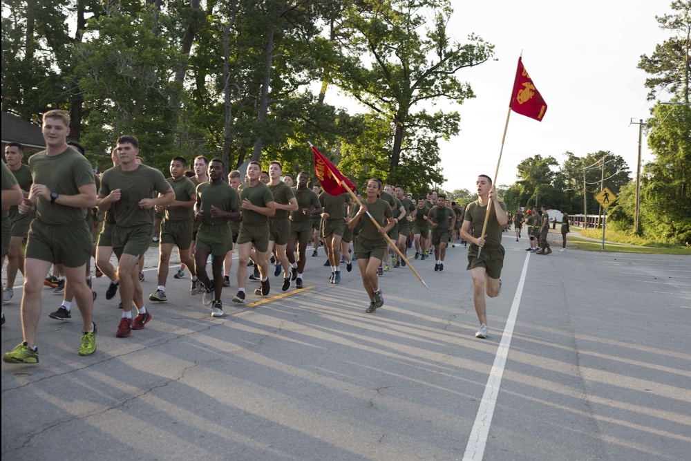 Headquarters and Support Battalion Run