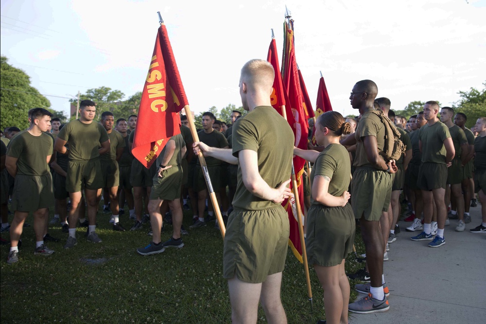 Headquarters and Support Battalion Run