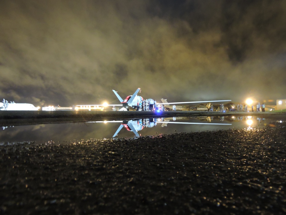 RQ-4 Global Hawk arrives at Robins AFB