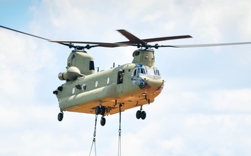 CH47 Chinook Helicopter Crew Chief
