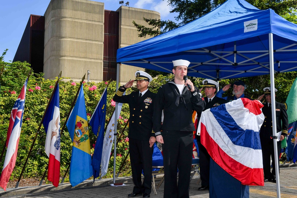Submarine Group 9 Memorial Day 'Tolling the Boats' Observance