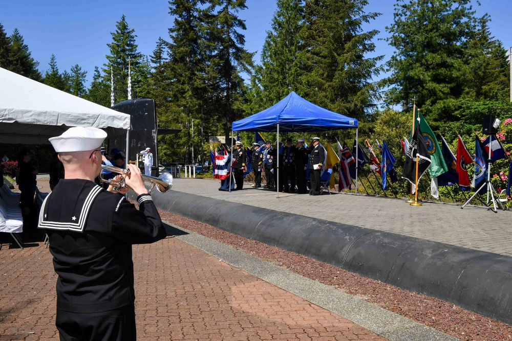 Submarine Group 9 Memorial Day 'Tolling the Boats' Observance