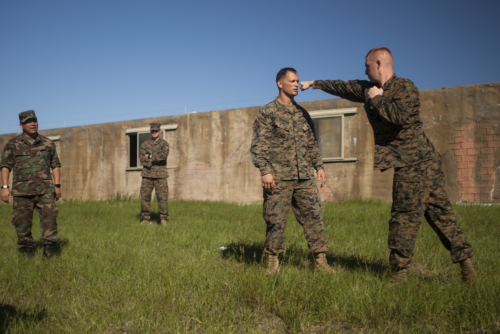 Taking it to the next level: Marines with SPMAGTF-SC continue to develop their skills.