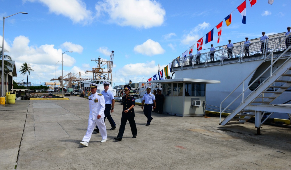 Hamilton-class cutter transferred to Vietnam coast guard