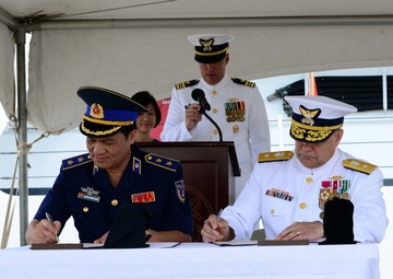 Hamilton-class cutter transferred to Vietnam coast guard