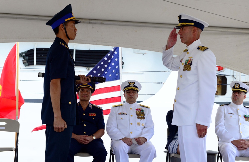 Hamilton-class cutter transferred to Vietnam coast guard