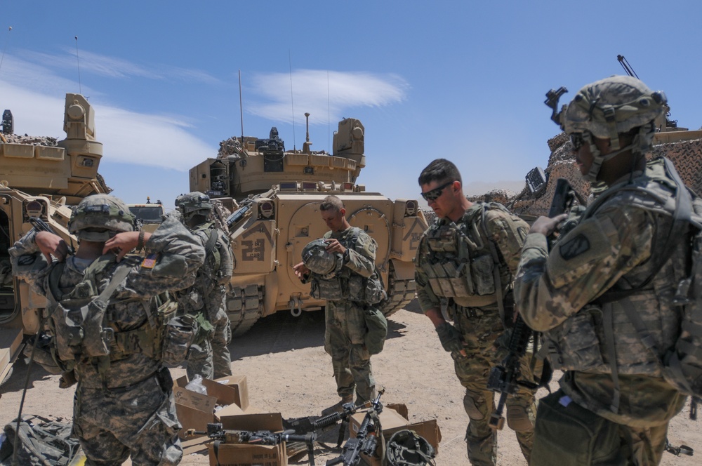 155th ABCT Suited up for NTC