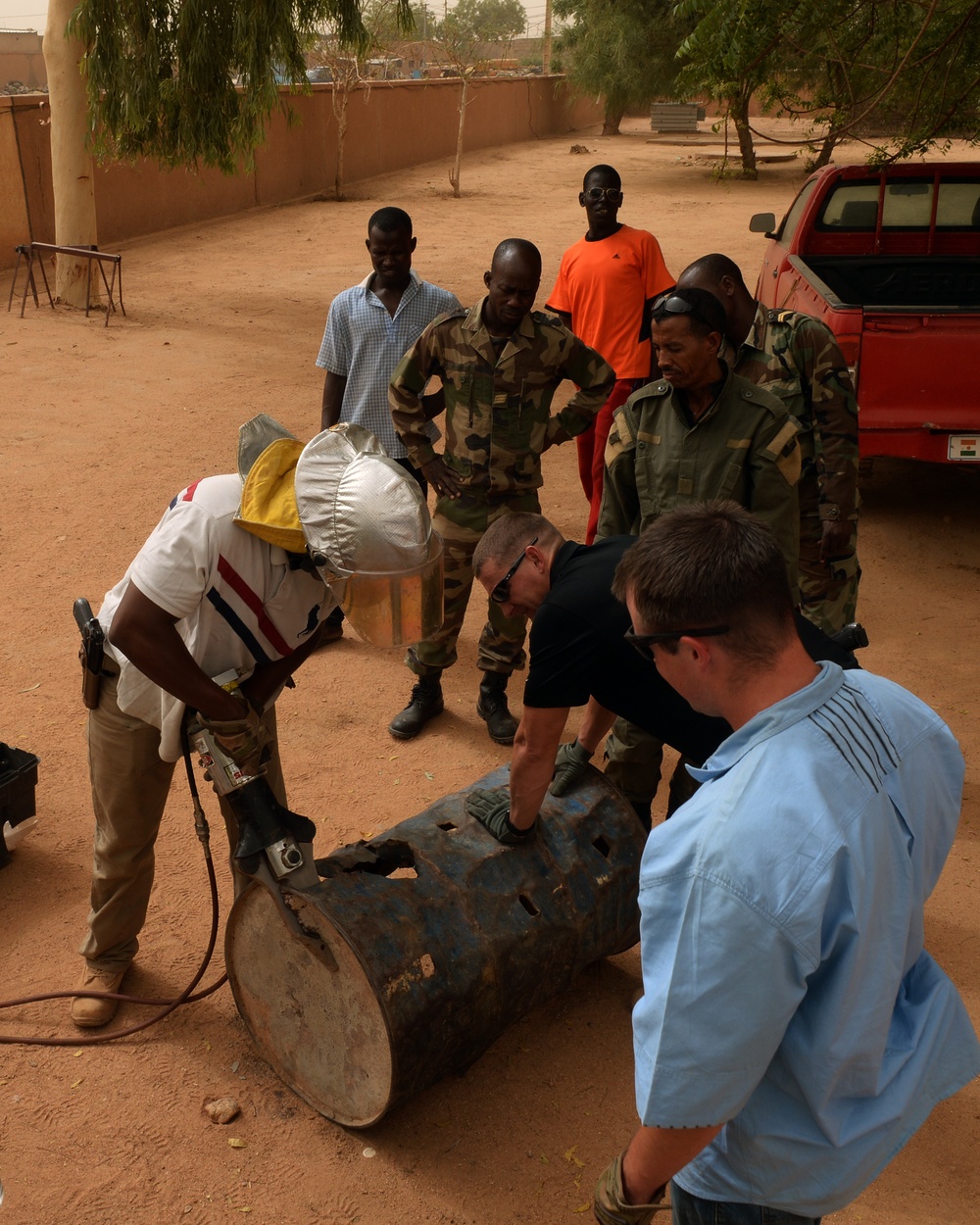 724th Expeditionary Air Base Squadron Fire Department kindles partnership with FAN