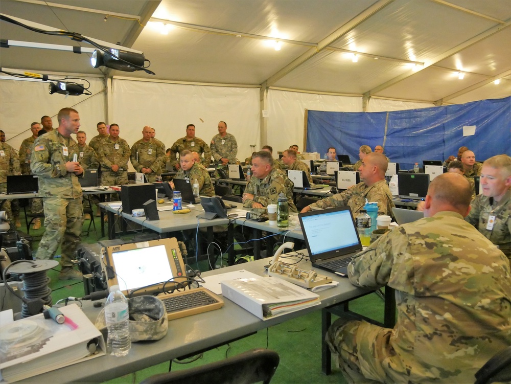 Mississippi's Adjutant General visits National Training Center