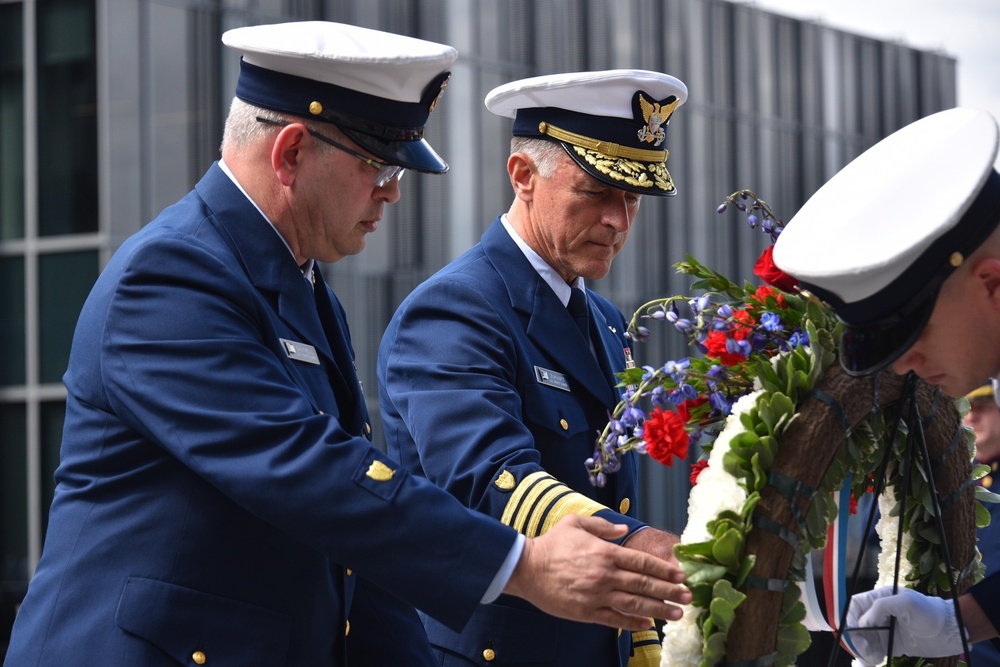 Coast Guard holds Memorial Day observance