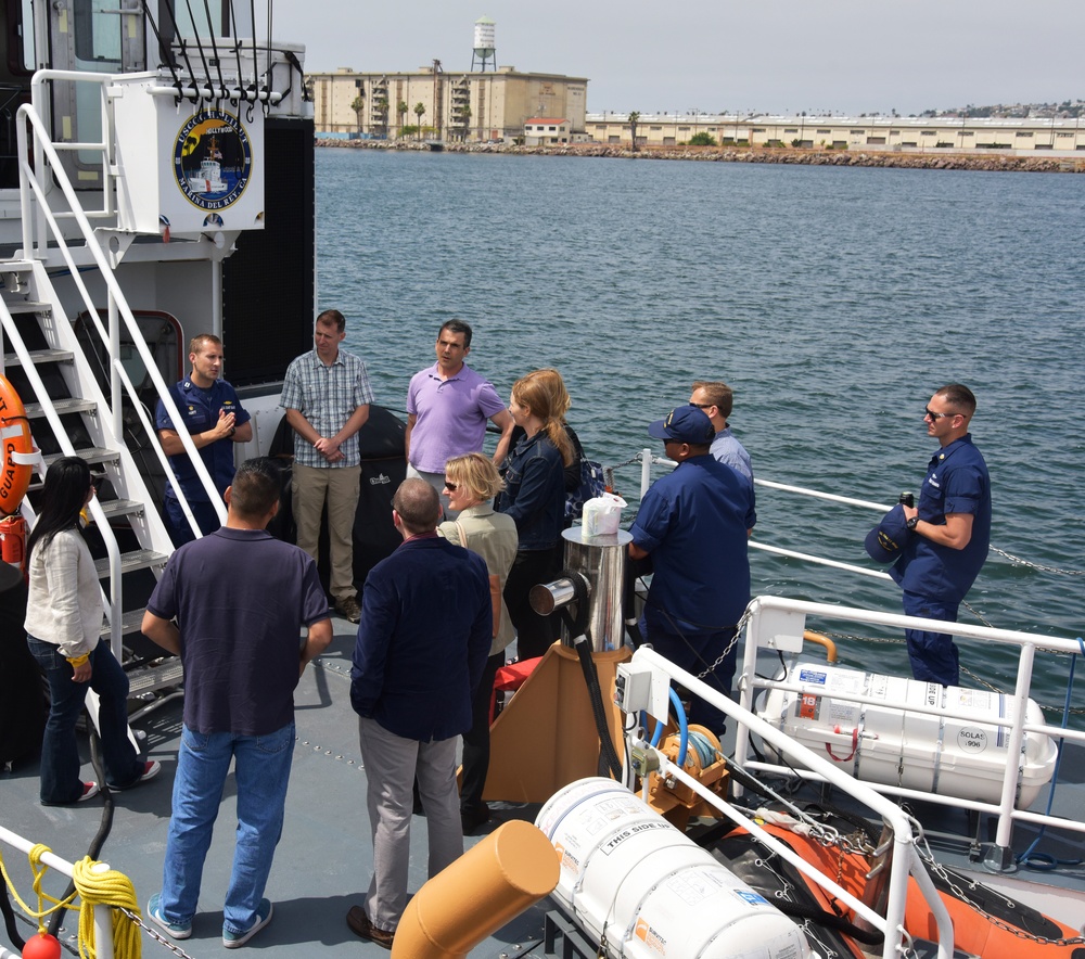 Coast Guard Sector Los Angeles hosts RAND Corporation