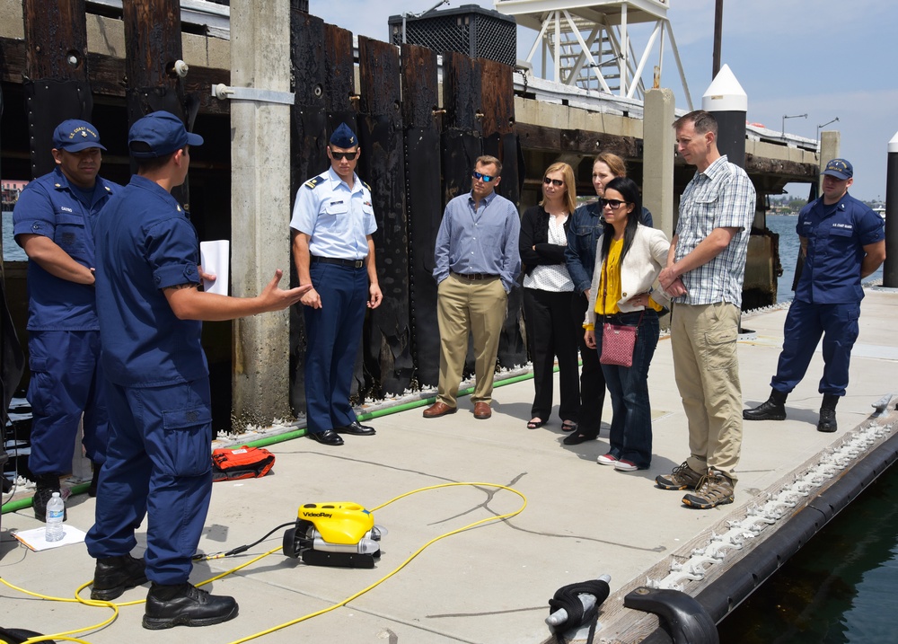 Coast Guard Sector Los Angeles hosts RAND Corporation