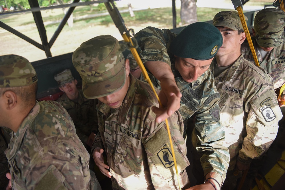 Greek sustained airborne training