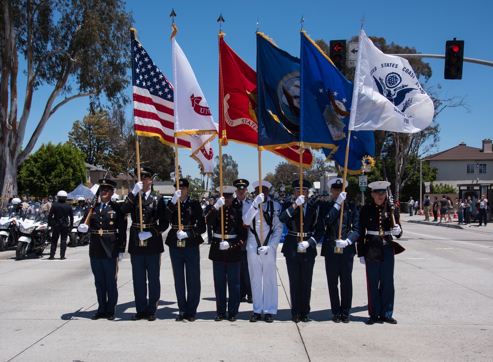 Coast Guard participates in Torrance Armed Forced Day Parade