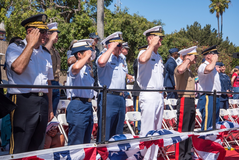 Coast Guard participates in Torrance Armed Forced Day Parade