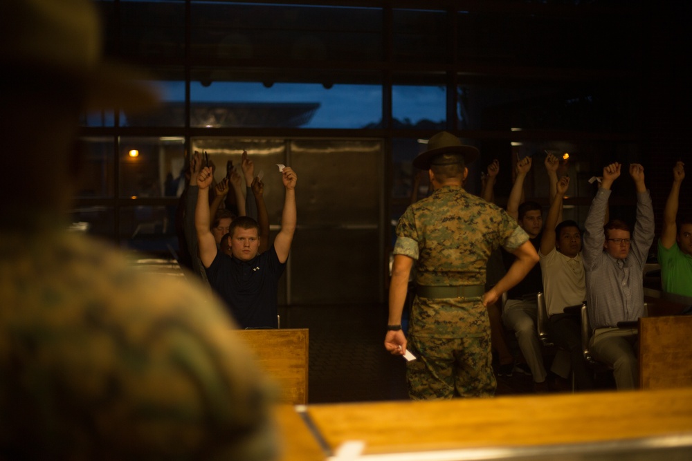 New recruits take first steps to Marine title on Parris Island