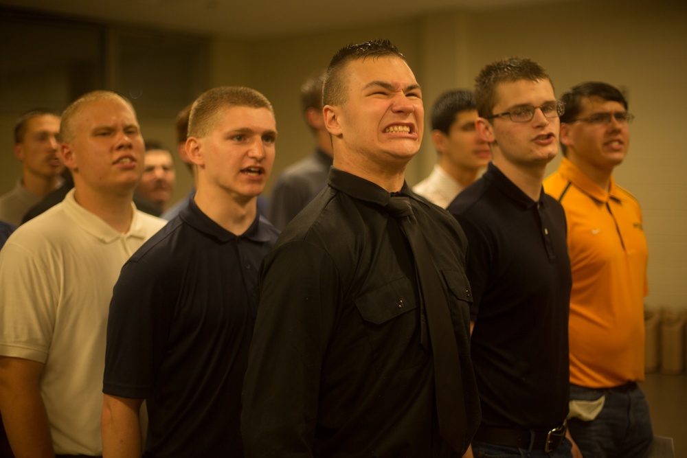 New recruits take first steps to Marine title on Parris Island