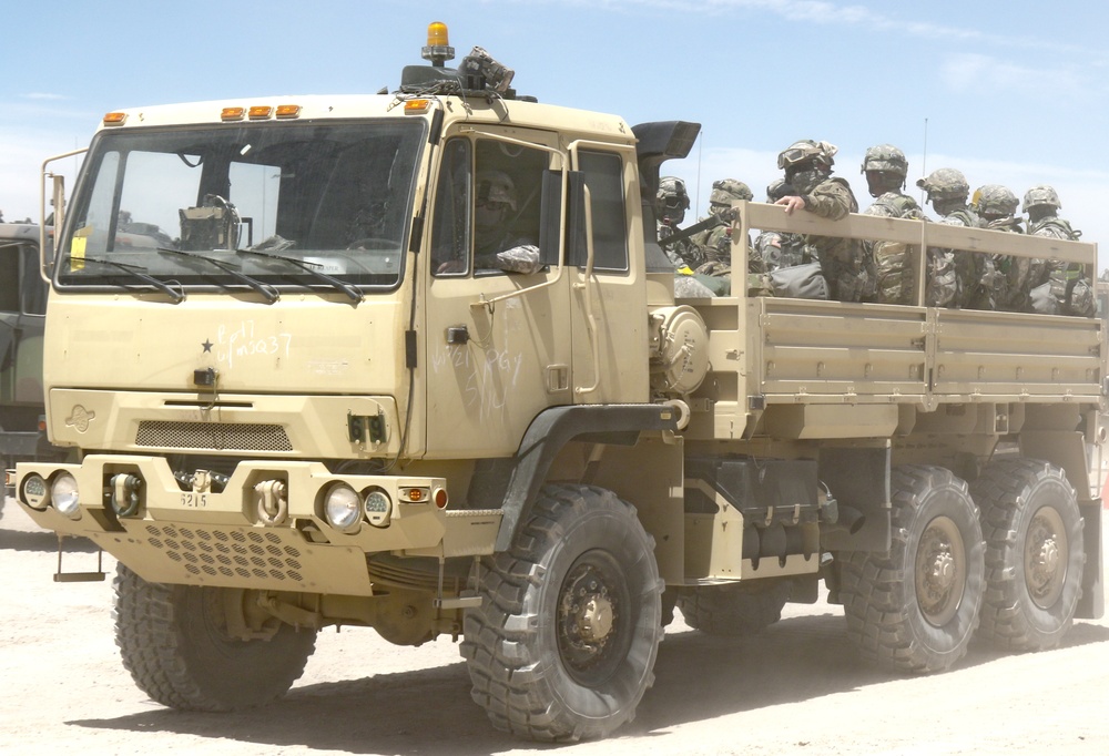 Units from around the country are supporting Mississippi's 155th Armored Brigade Combat Team as they train for combat in California