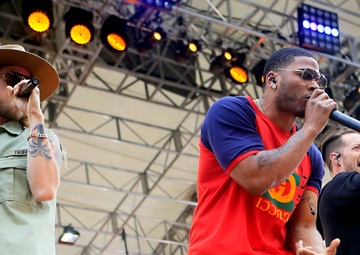 Fleet Week New York service members rock out at “Good Morning America” concert