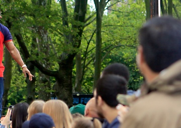 Fleet Week New York service members rock out at “Good Morning America” concert