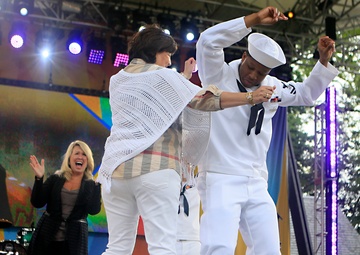 Fleet Week New York service members rock out at “Good Morning America” concert