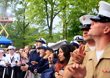 Fleet Week New York service members rock out at “Good Morning America” concert