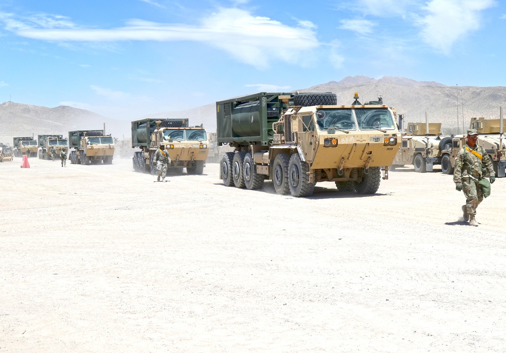 Units from around the country are supporting Mississippi's 155th Armored Brigade Combat Team as they train for combat in California