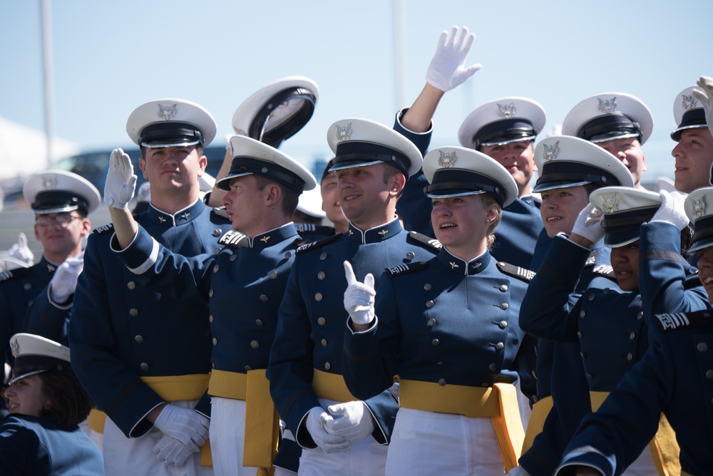 CJCS at 2017 USAFA Graduation