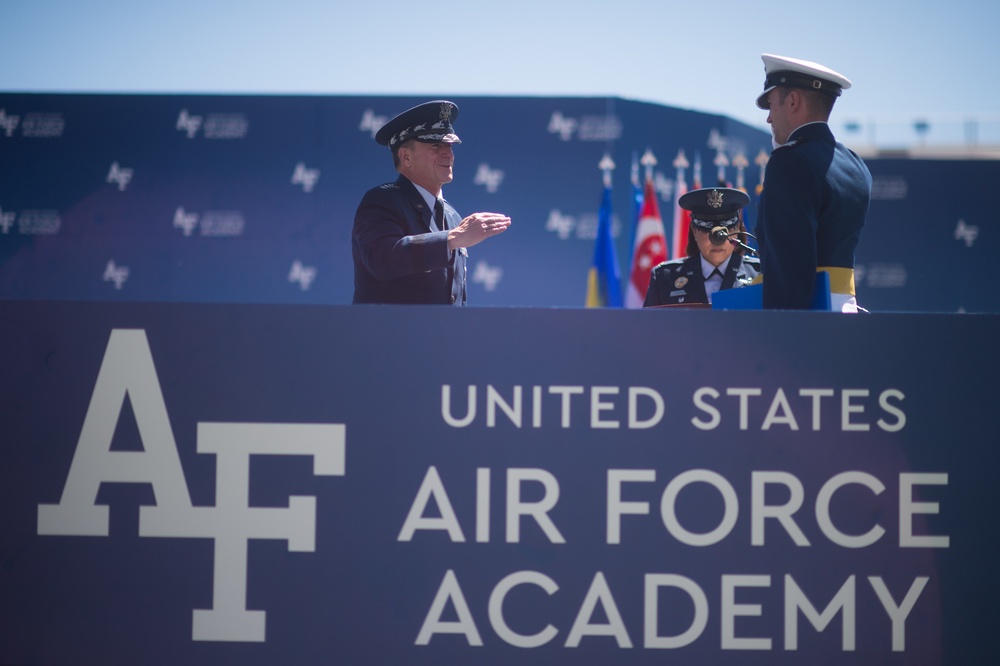 CJCS at 2017 USAFA Graduation