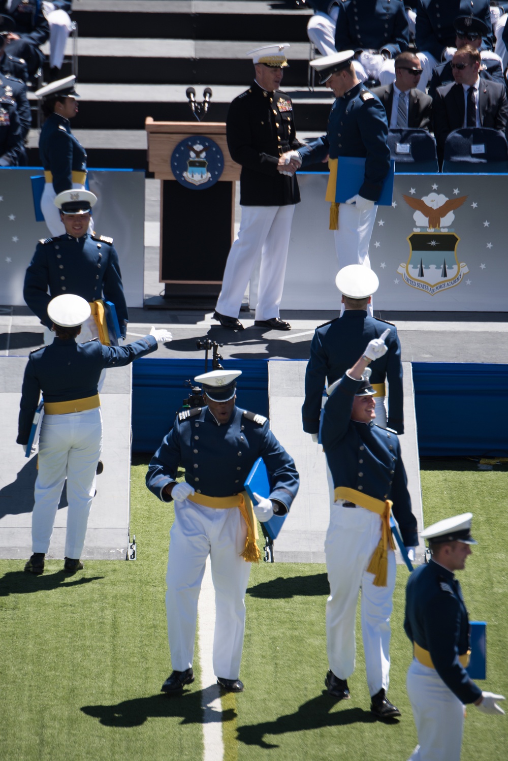 CJCS at 2017 USAFA Graduation