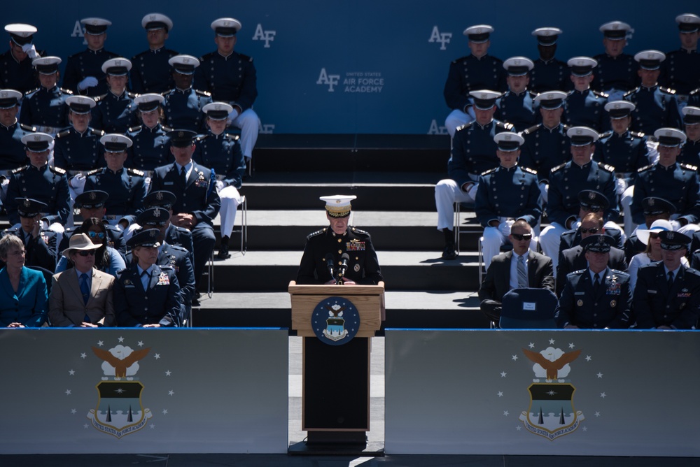 CJCS at 2017 USAFA Graduation