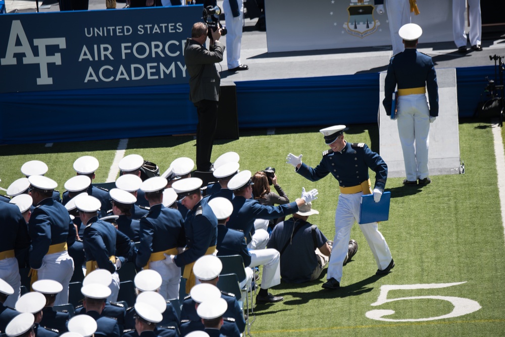 CJCS at 2017 USAFA Graduation