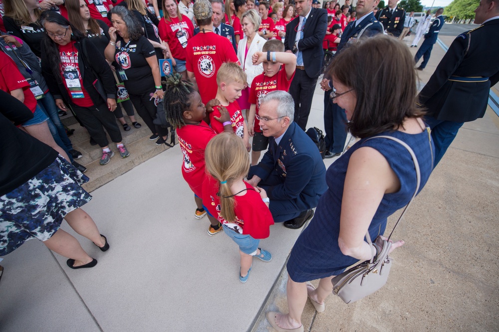 VCJCS speaks with TAPS