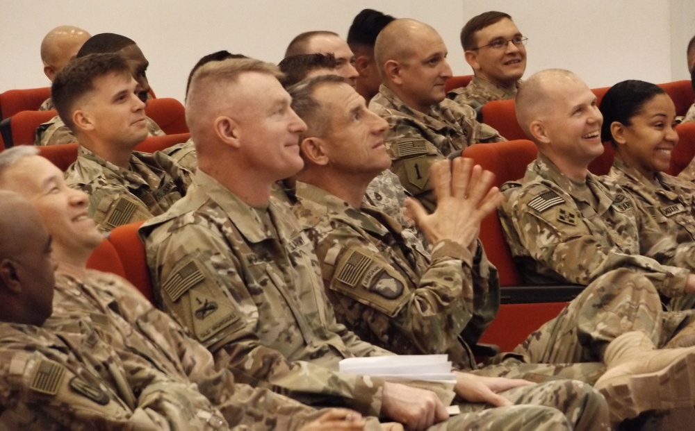 Area Support Group-Kuwait hold town hall meeting