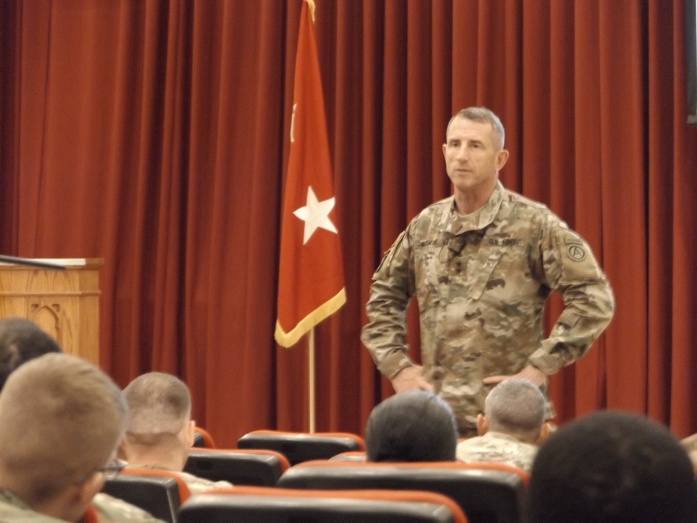 Area Support Group-Kuwait hold town hall meeting