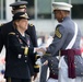 Commandant presents diploma