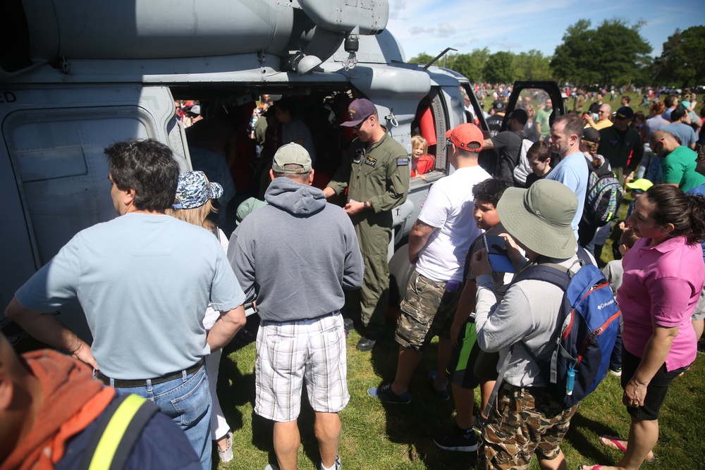 Fleet Week New York 2017 Eisenhower Park Display