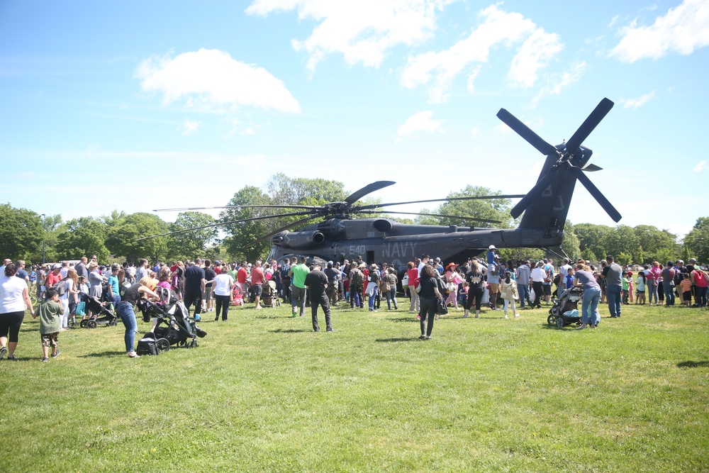 Fleet Week New York 2017 Eisenhower Park Display