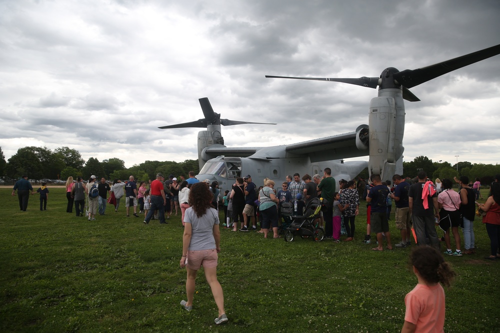 Fleet Week New York 2017 Eisenhower Park Display