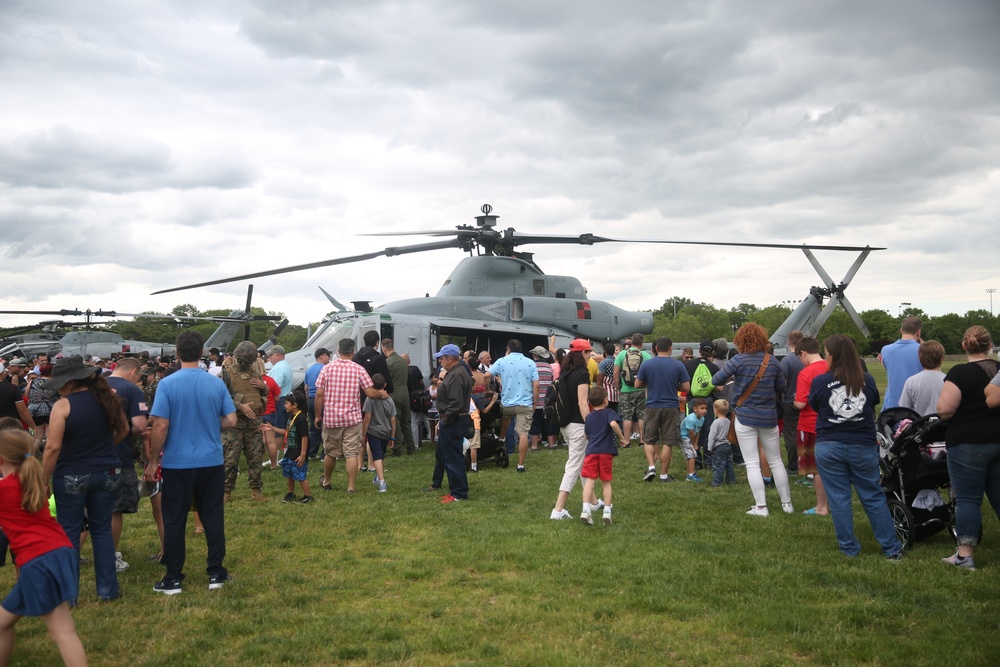 Fleet Week New York 2017 Eisenhower Park Display
