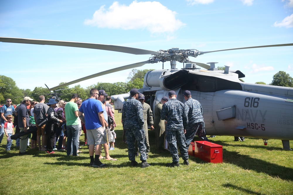 Fleet Week New York 2017 Eisenhower Park Display