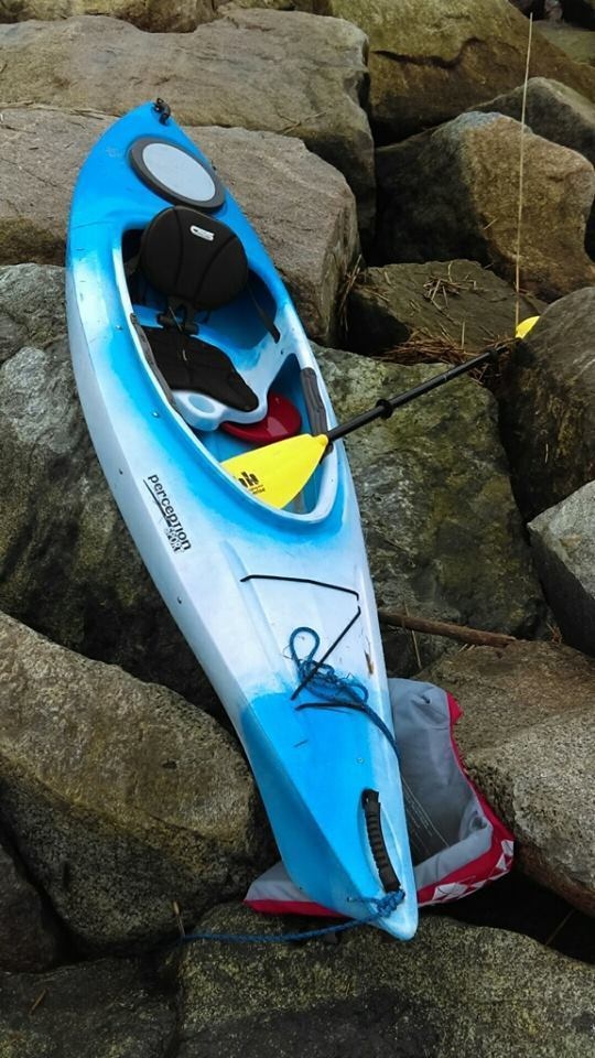Kayak found on rocks near Merrimack River entrance