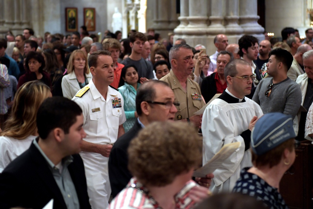 Memorial Day Mass at St. Patrick's Cathedral