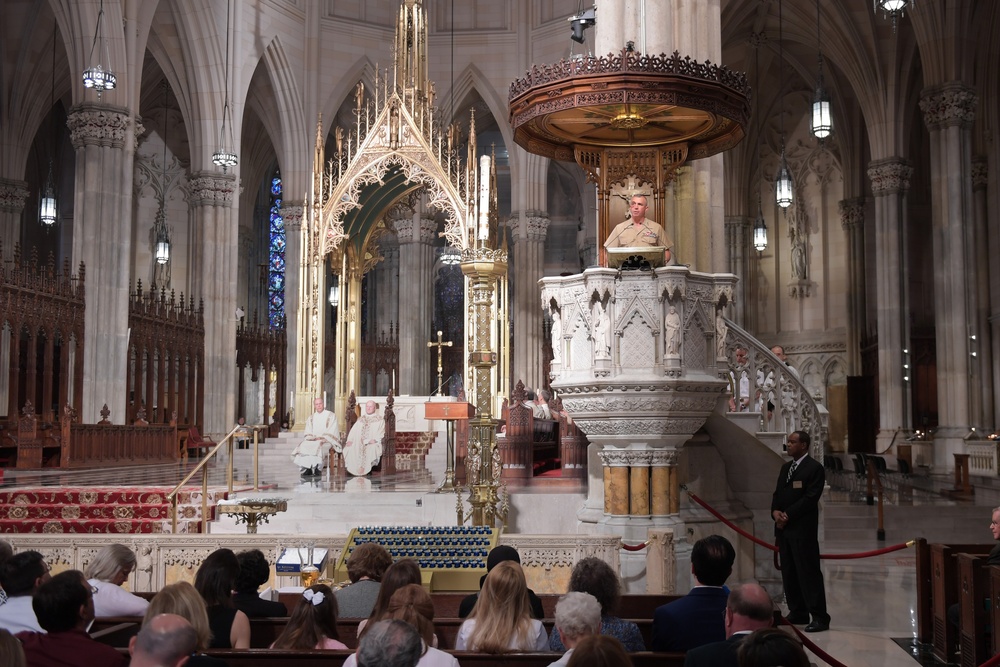 Memorial Day Mass at St. Patrick's Cathedral