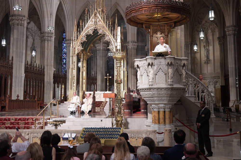 Memorial Day Mass at St. Patrick's Cathedral