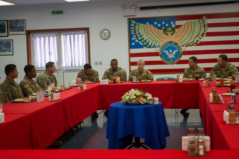 COM Kfor Hosts Town Hall Luncheon