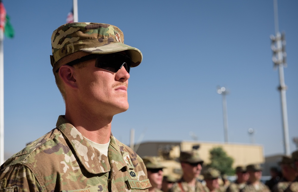 Bagram pays tribute to fallen comrades
