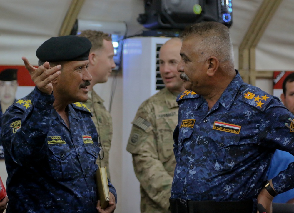 Coalition leadership meets with Iraqi security force leadership