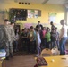 3-29 FA Soldiers befriend Polish children during school visits